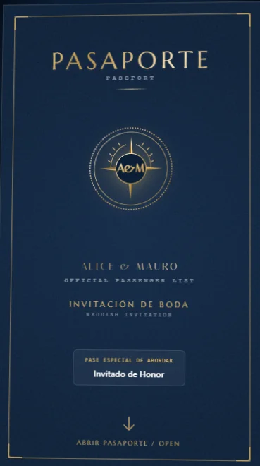 Pasaporte de Viaje